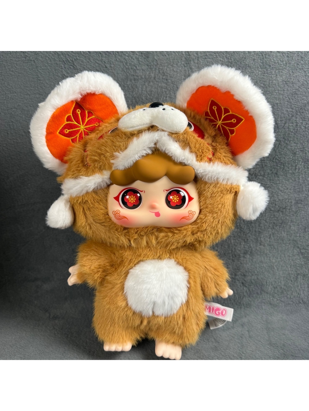 Migo 400% Give Yourself a Hug - *Surprise!* Hidden Tiger Red Flower Eyes